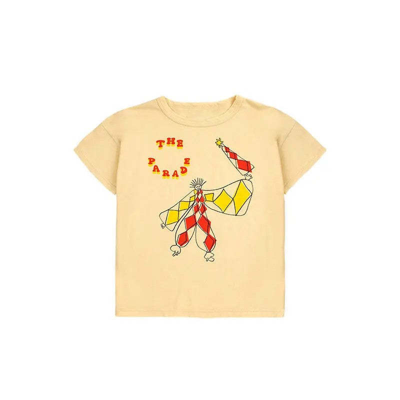 Summer Cartoon Fun Short Sleeve T Shirt-Cozy Stroller