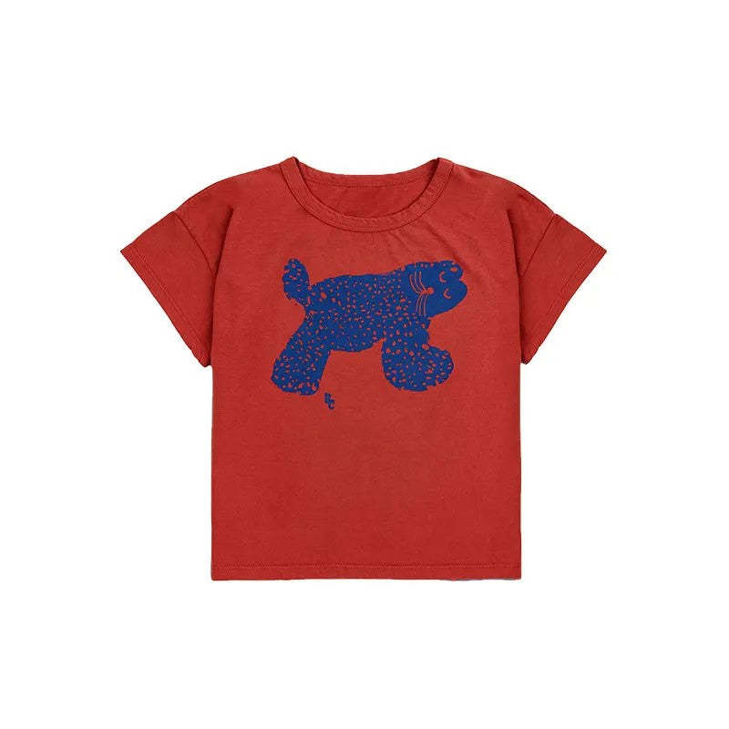 Summer Cartoon Fun Short Sleeve T Shirt-Cozy Stroller