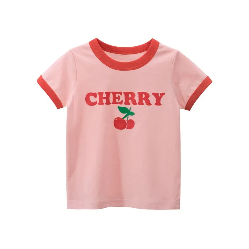 Summer Short Sleeve Street Art Print T Shirt-Cozy Stroller