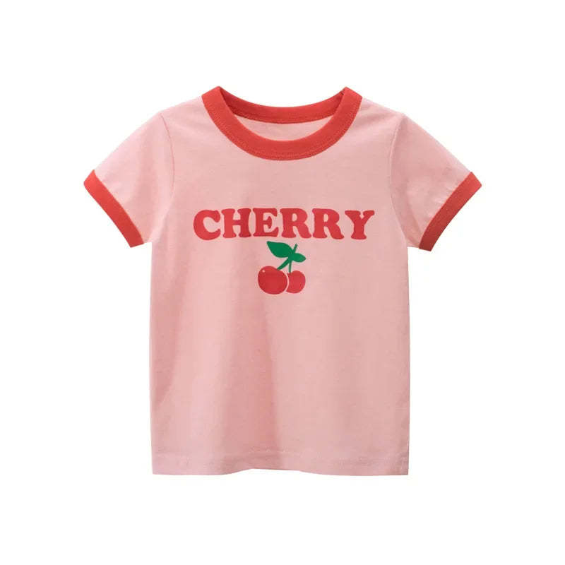 Summer Short Sleeve Street Art Print T Shirt-Cozy Stroller
