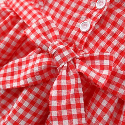 Summer Sleeveless Lattice Dress-Cozy Stroller