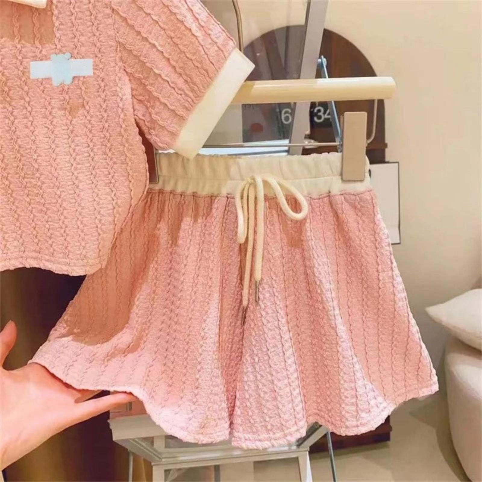 Summer Soft Textured Outfit Set-Cozy Stroller