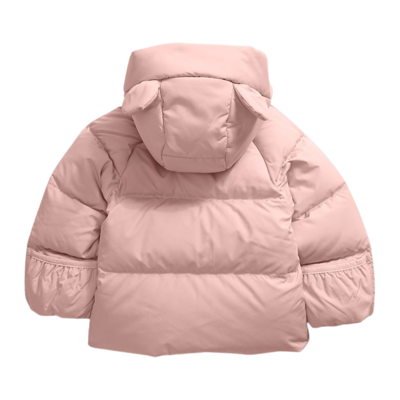 Teddy Bear Design Puffer Jacket-Cozy Stroller