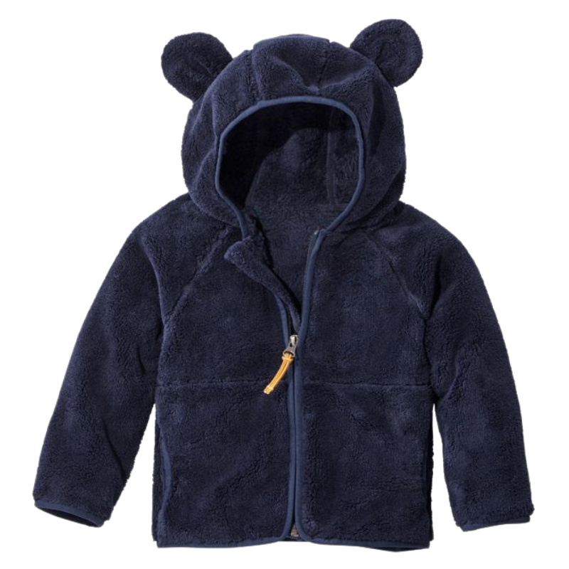 Teddy Design Fleece Jackets For Toddlers-Cozy Stroller