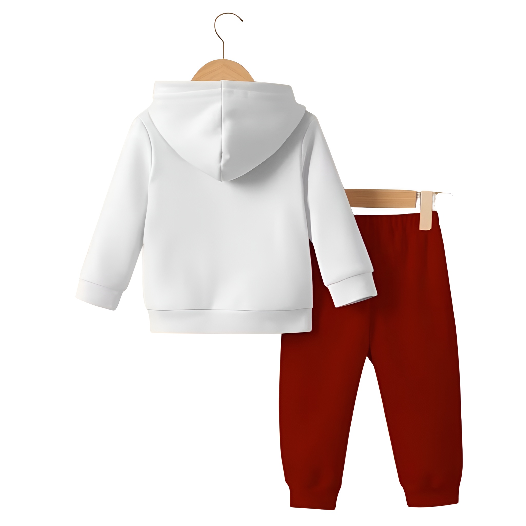 Two Piece Set With Dinosaur And Glasses Pattern For Baby Boys