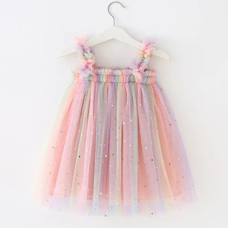 Unicorn Tulle Costume Dress-Cozy Stroller