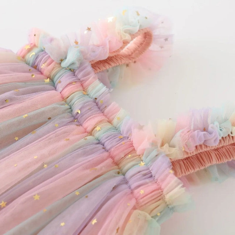 Unicorn Tulle Costume Dress-Cozy Stroller