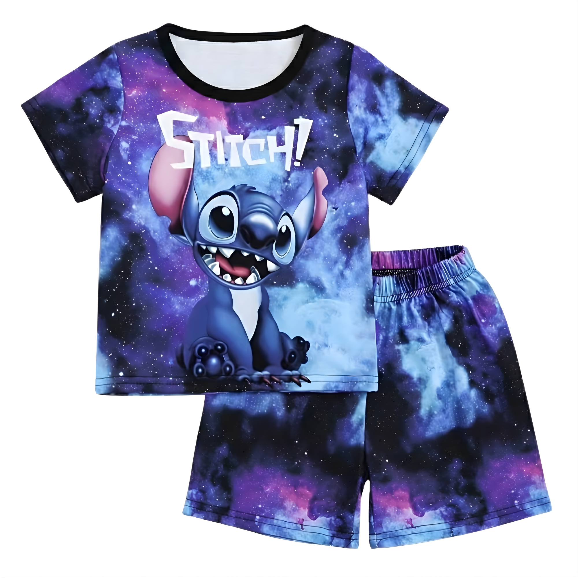 Galaxy Alien Character Kids Pajama Set