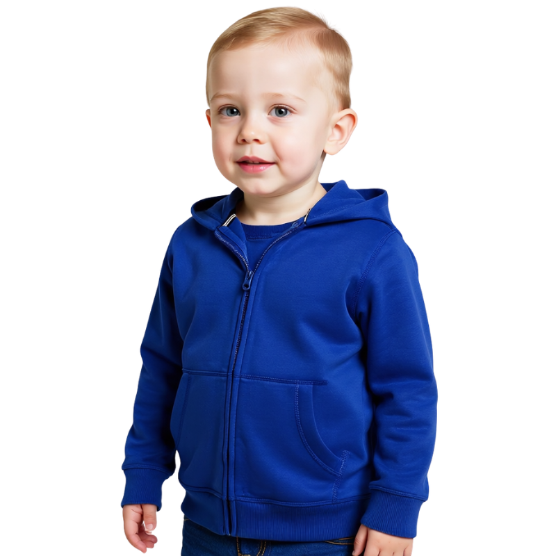 Full Zip Up Hoodie Jacket For Boys