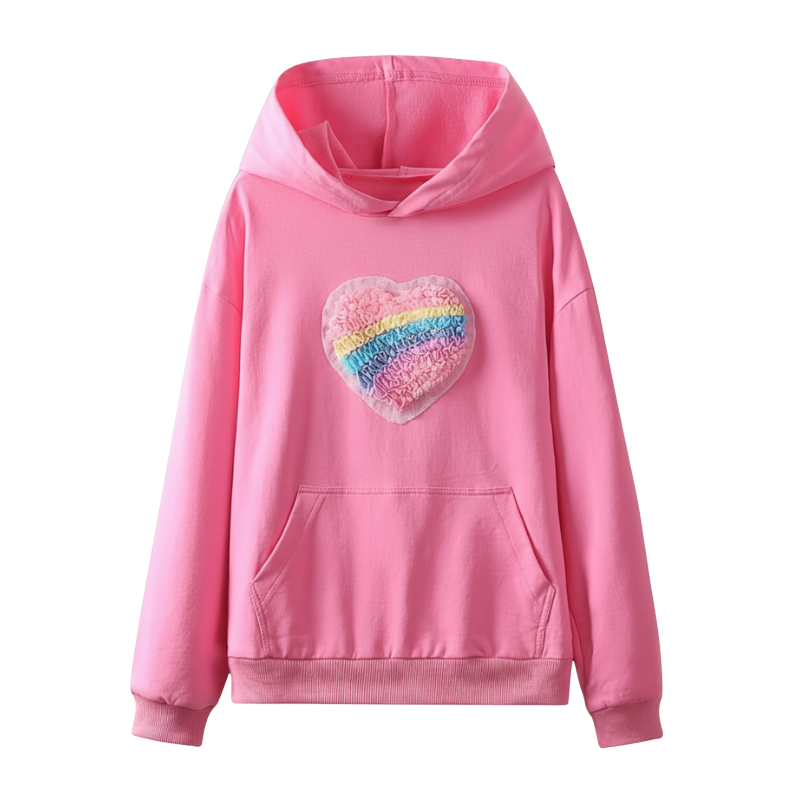 Pullover Sweatshirt Hoodie for Toddler Girls and Kids