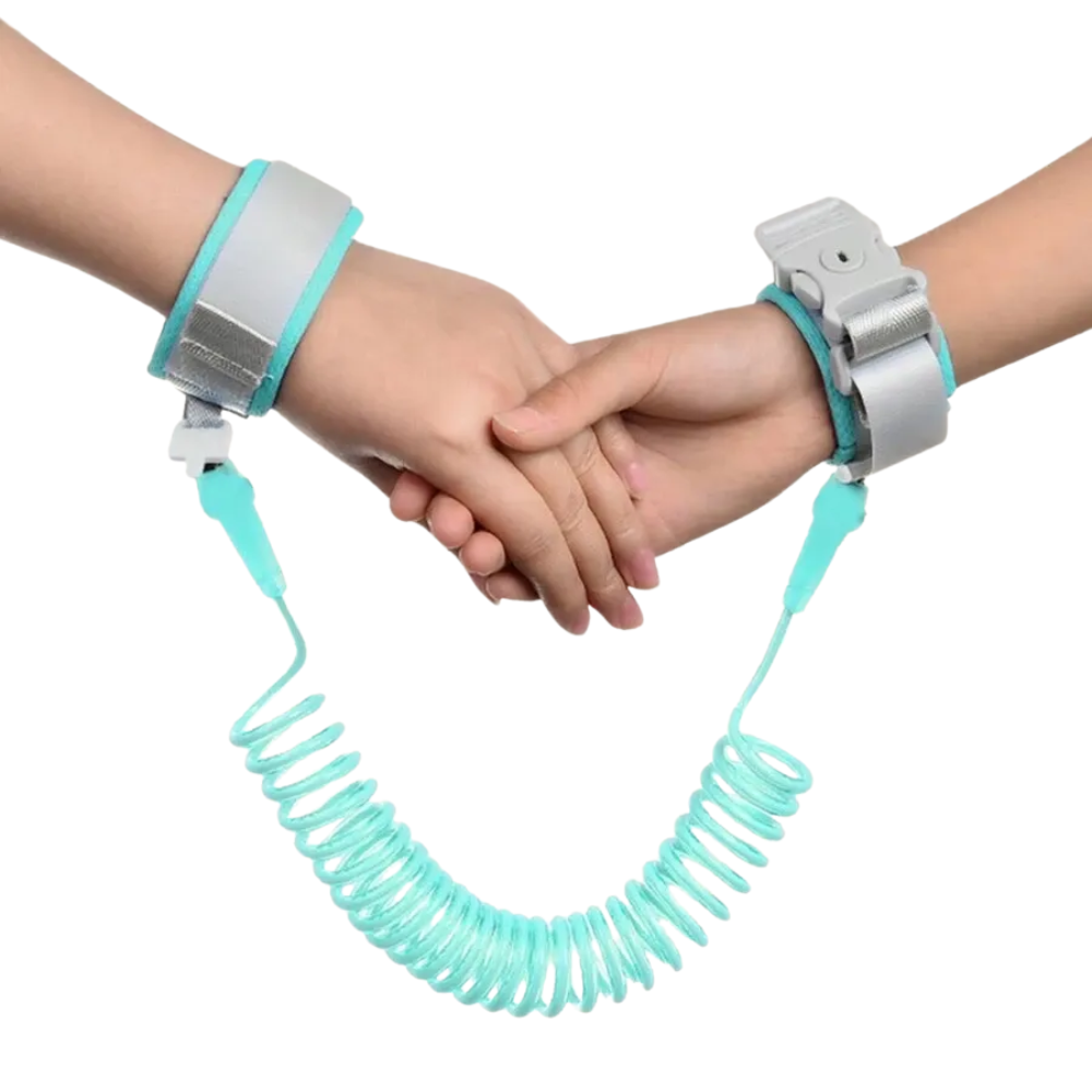 Baby Retractable Bracelet Leash For Kids With Key Lock