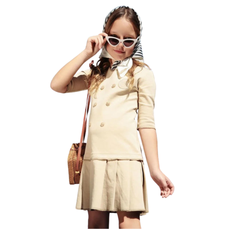 Summer Matching Dress Set For Young Children-Cozy Stroller