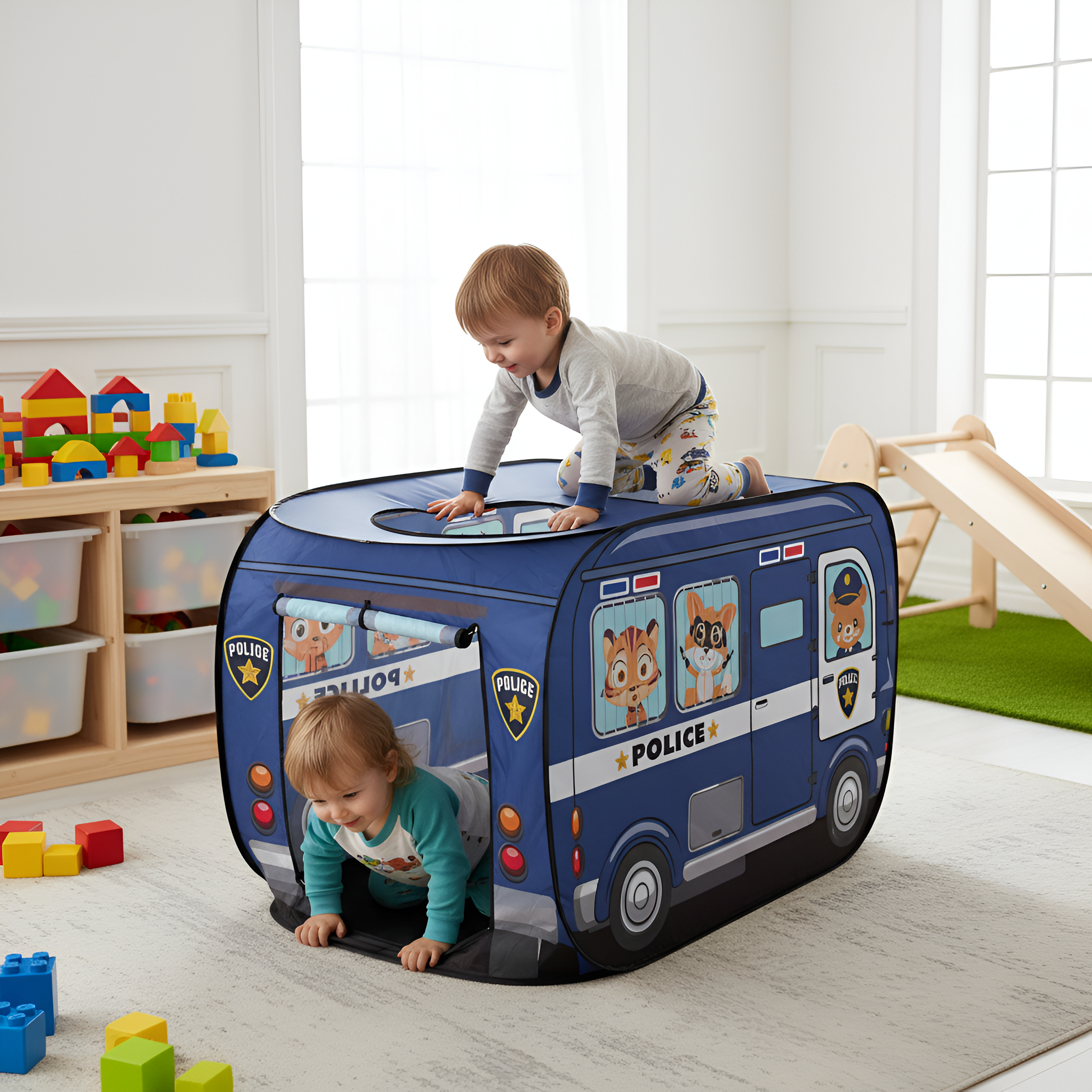 Portable Foldable Playhouse Indoor Outdoor Climbing Toy 
