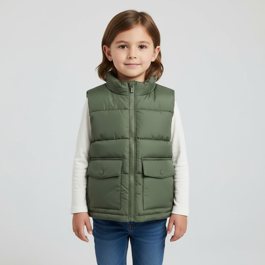 Water Resistant Quilted Puffer Vest
