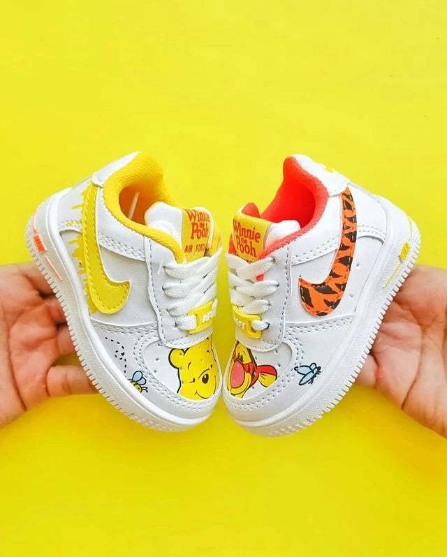 Winnie Pooh Themed Sneakers For Toddlers-Cozy Stroller