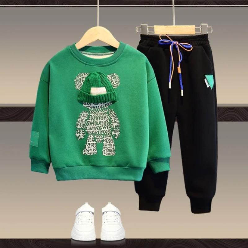 Youthful Explorer Knit Sweater And Jogger Set-Cozy Stroller
