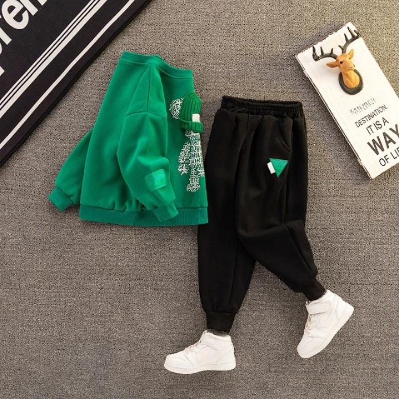 Youthful Explorer Knit Sweater And Jogger Set-Cozy Stroller