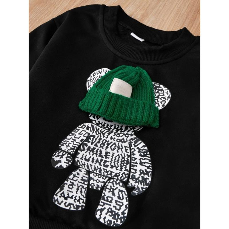 Youthful Explorer Knit Sweater And Jogger Set-Cozy Stroller