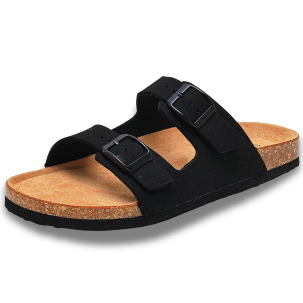 Adjustable Strap Cork Sandals For Toddlers