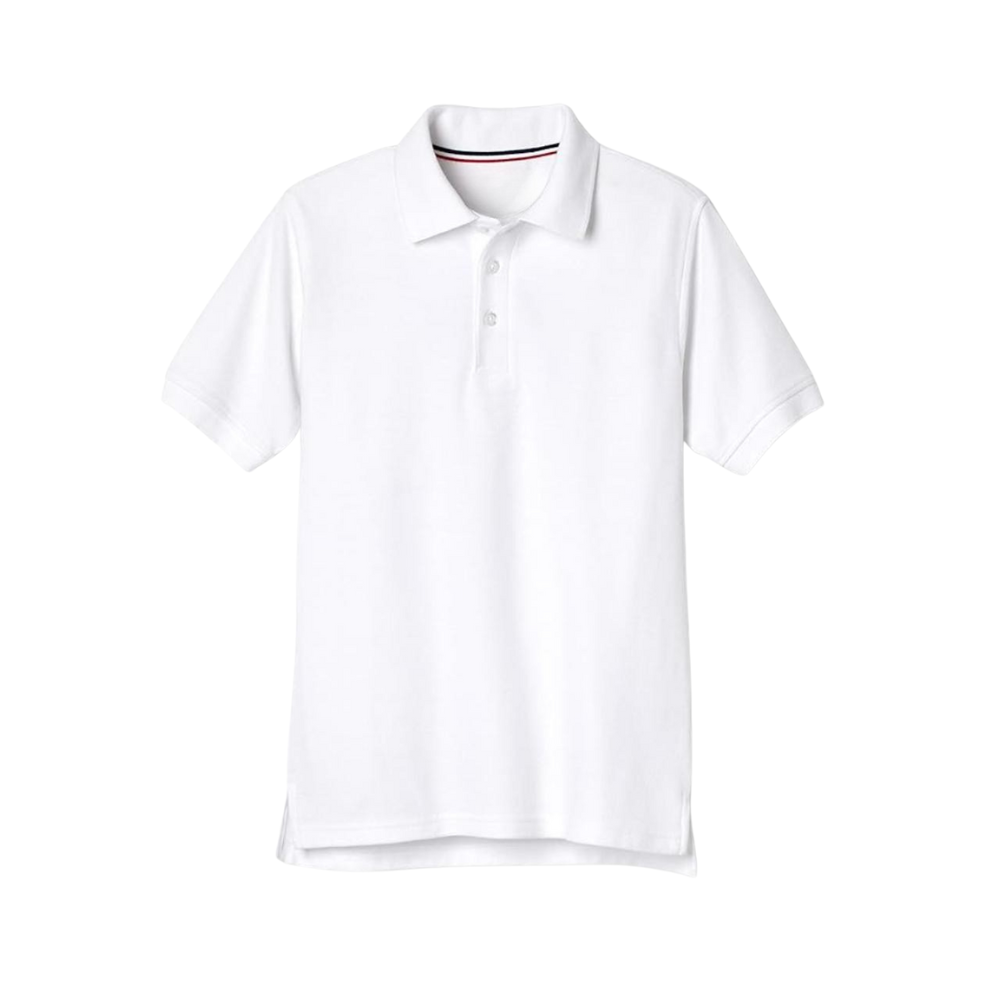 Boys Short Sleeve Pique Uniform Shirt