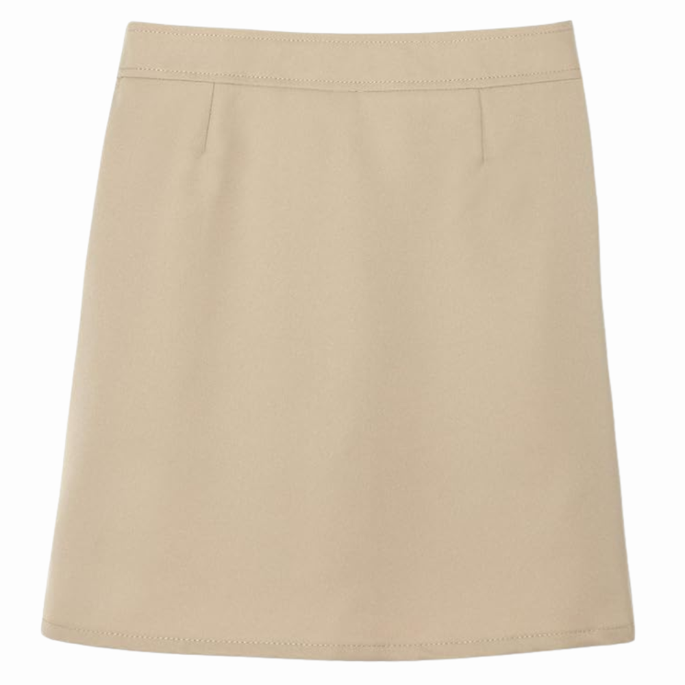 Girls Adjustable Waist Pleated Scooter Skirt with Built-in Shorts