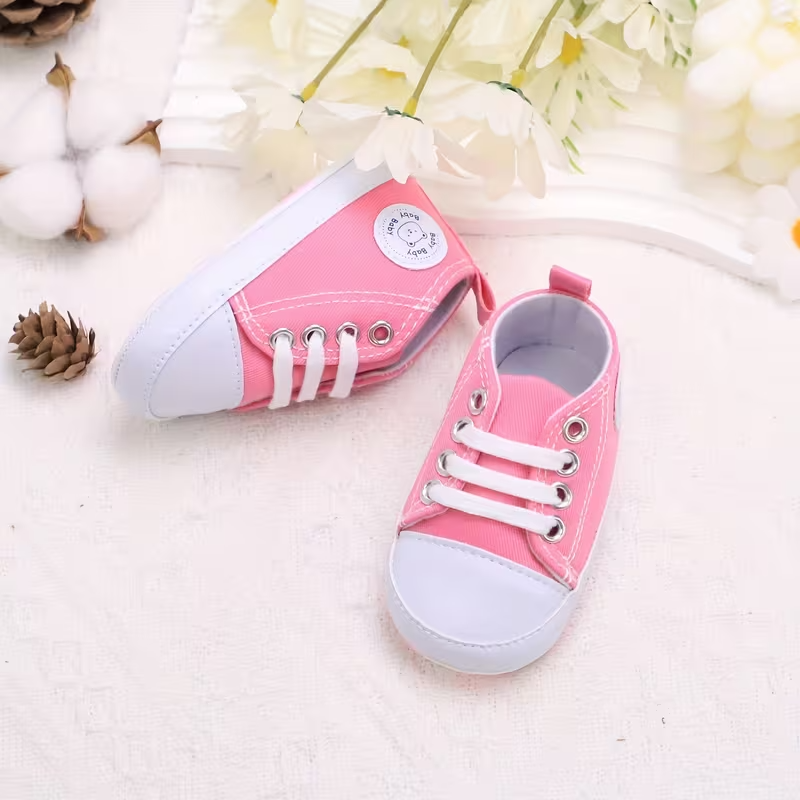 Lightweight Lace Up Sneakers For Baby Boys Indoor And Outdoor Wear