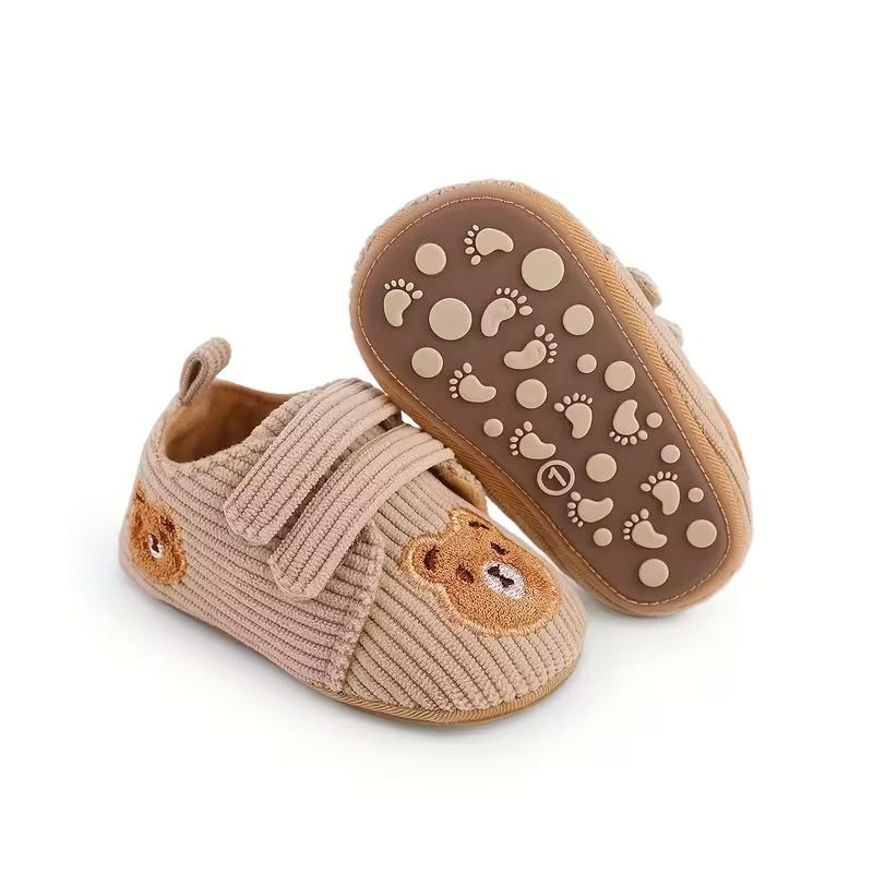 Soft Sole Bear Design Toddler Shoes