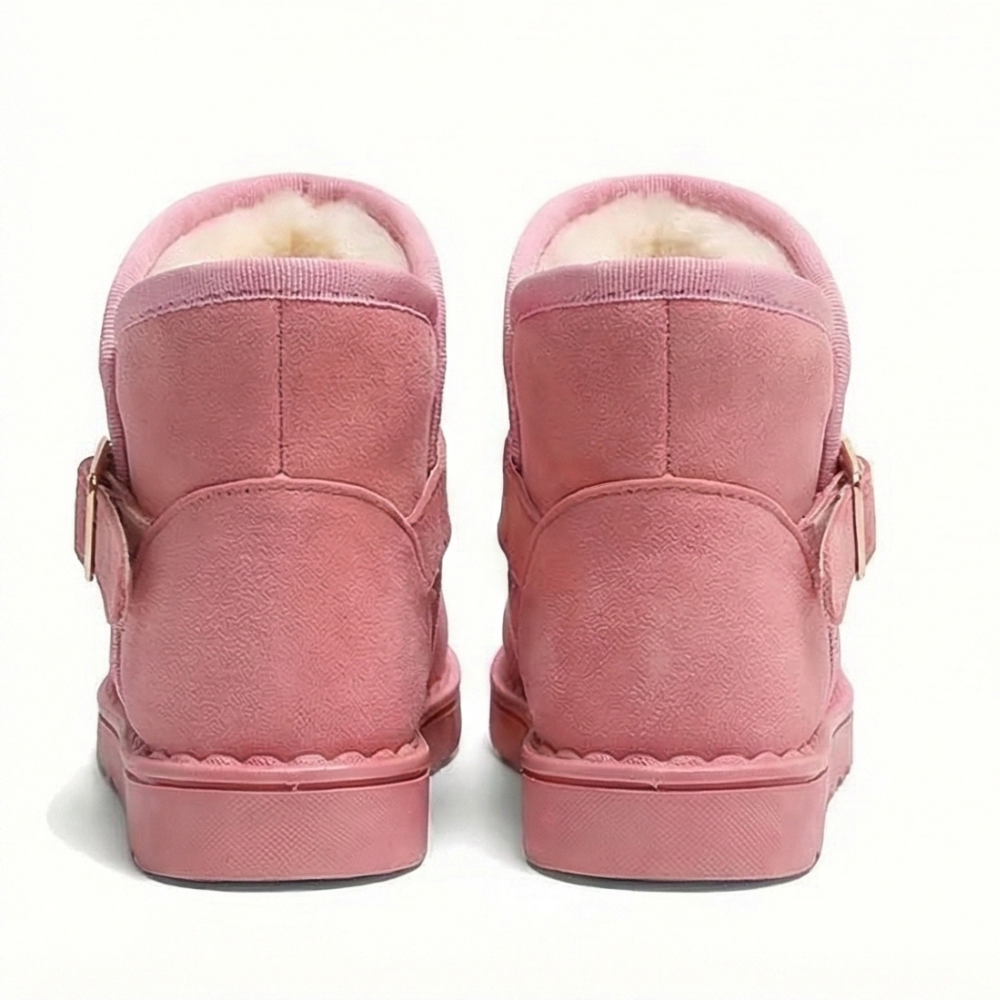Warm Fabric Winter Boots For Girls