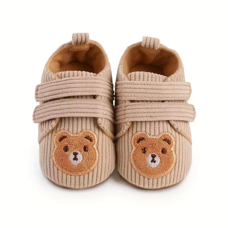 Soft Sole Bear Design Toddler Shoes