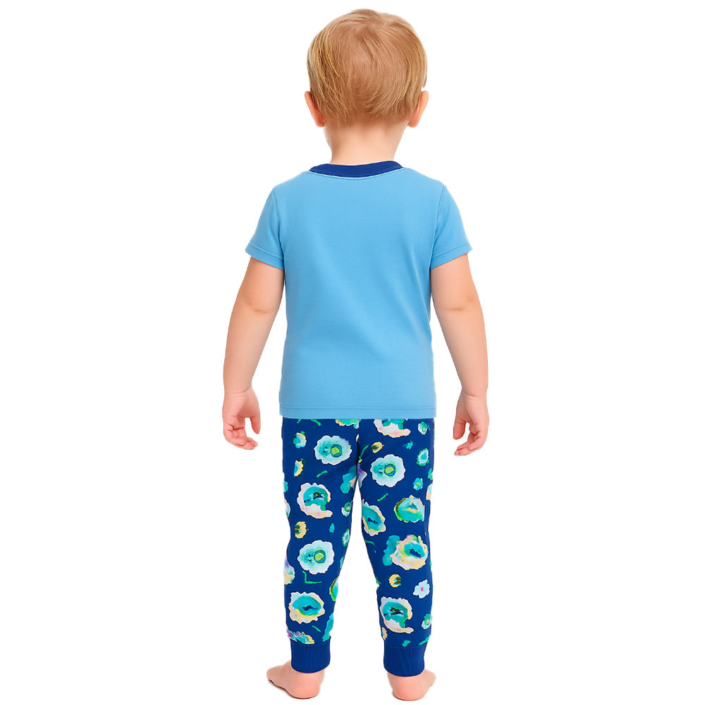 Egg Hunting Graphic Pajama Set With Snug Fit-Cozy Stroller