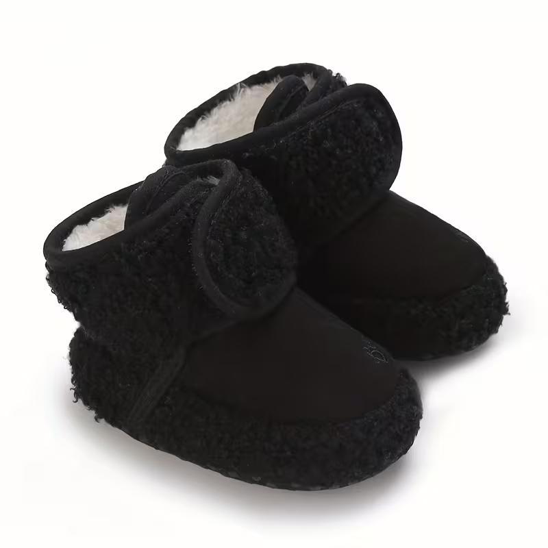 Winter Crib Shoes For Toddlers With Soft Fabric Lining