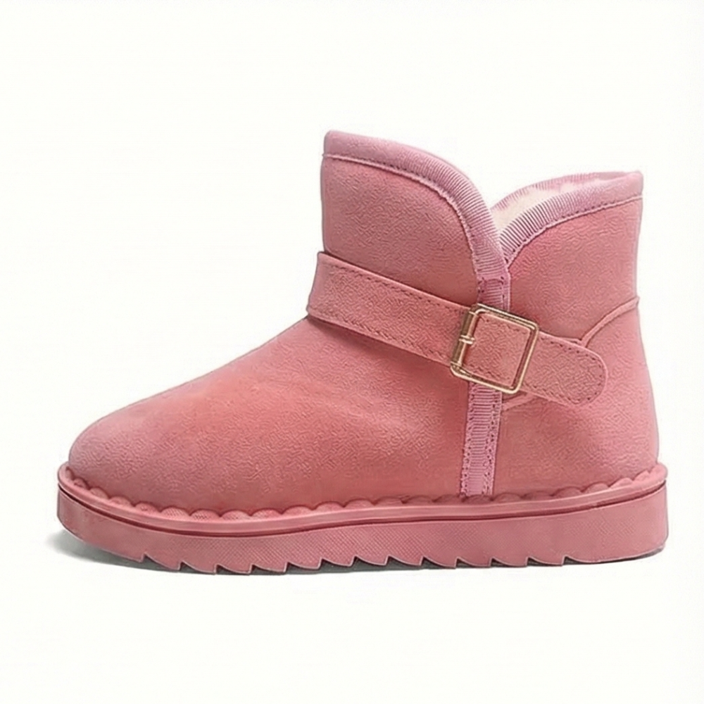 Warm Fabric Winter Boots For Girls