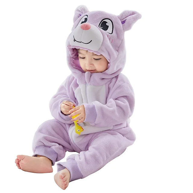 Playful Frog Hooded Onesie For Toddlers-Cozy Stroller