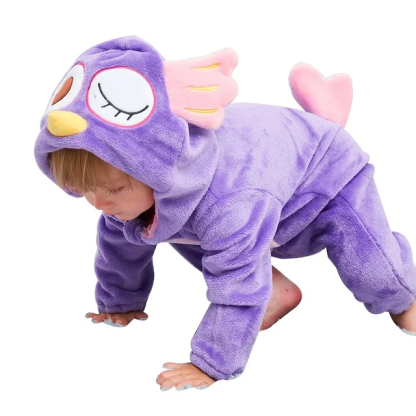 Playful Frog Hooded Onesie For Toddlers-Cozy Stroller