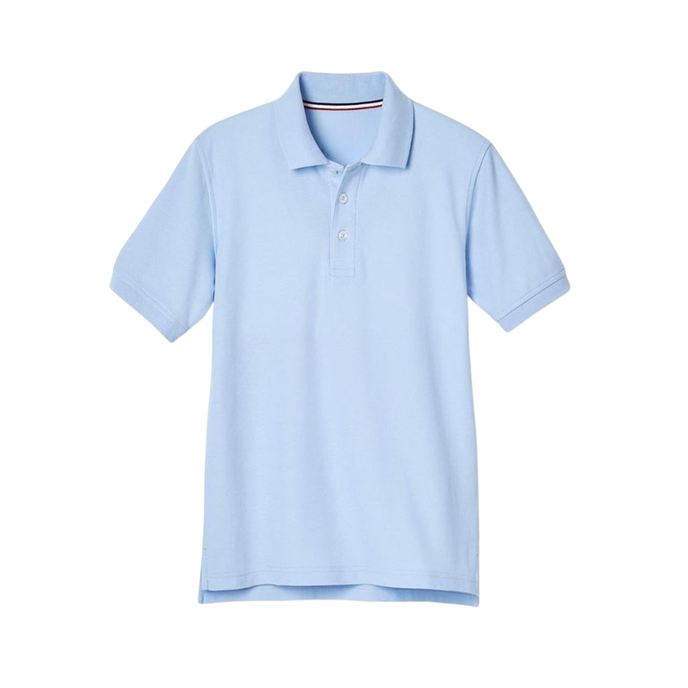 Boys Short Sleeve Pique Uniform Shirt