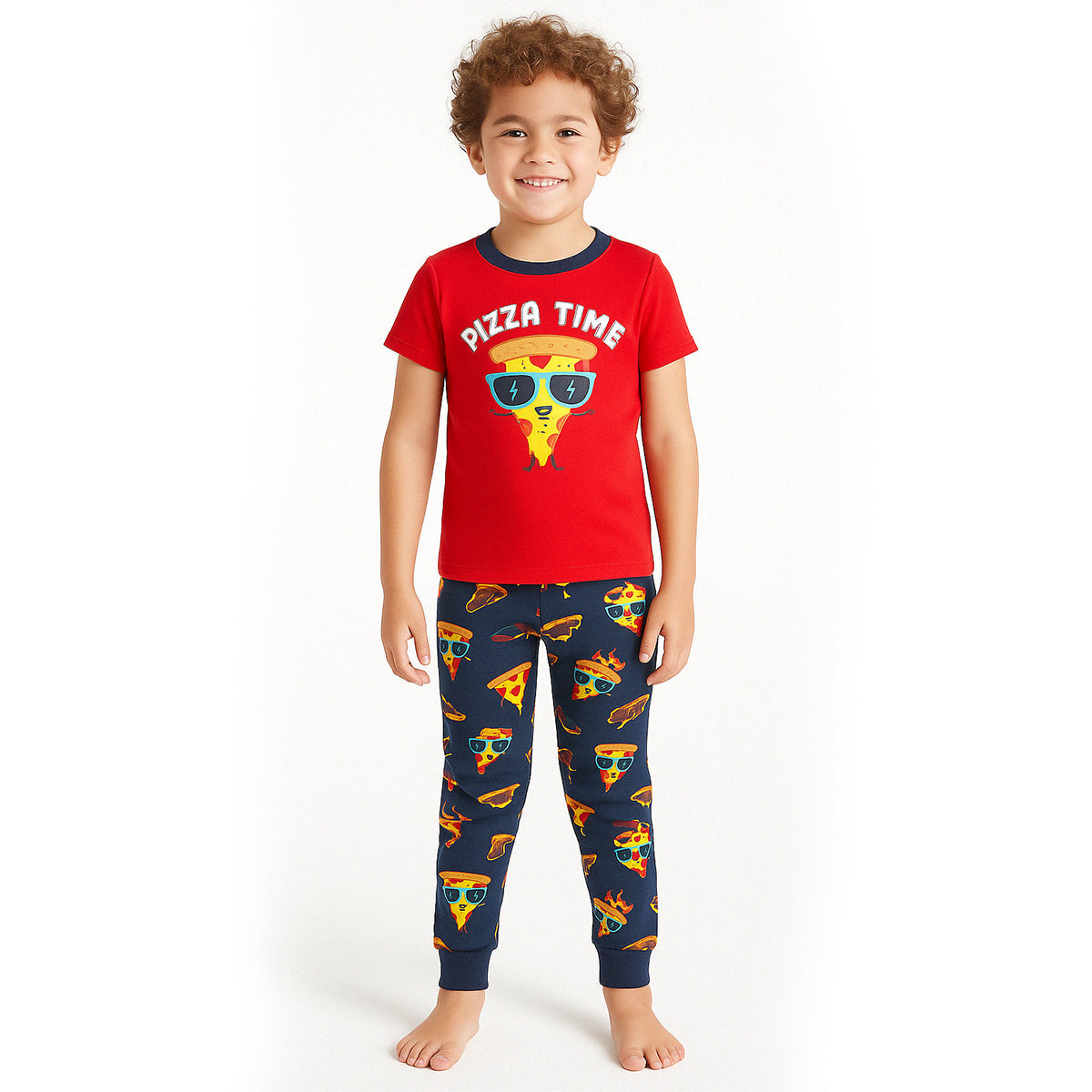 Egg Hunting Graphic Pajama Set With Snug Fit-Cozy Stroller