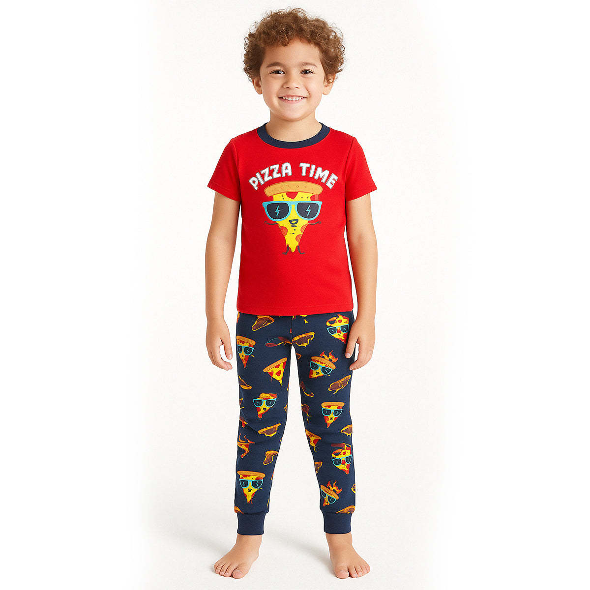 Egg Hunting Graphic Pajama Set With Snug Fit-Cozy Stroller