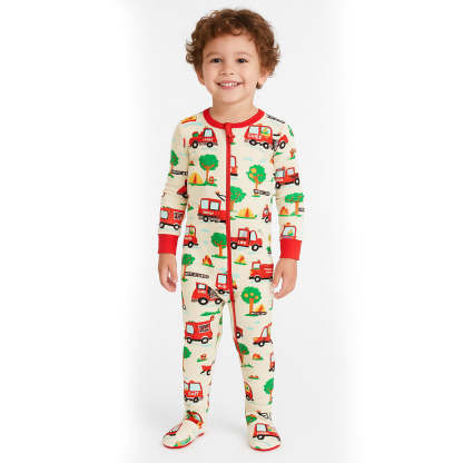 Egg Hunting Graphic Pajama Set With Snug Fit-Cozy Stroller
