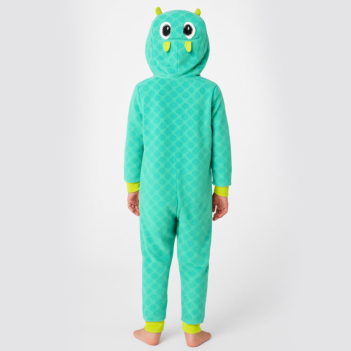 One Piece Printed Microfleece Hooded Union Pajama Suit-Cozy Stroller