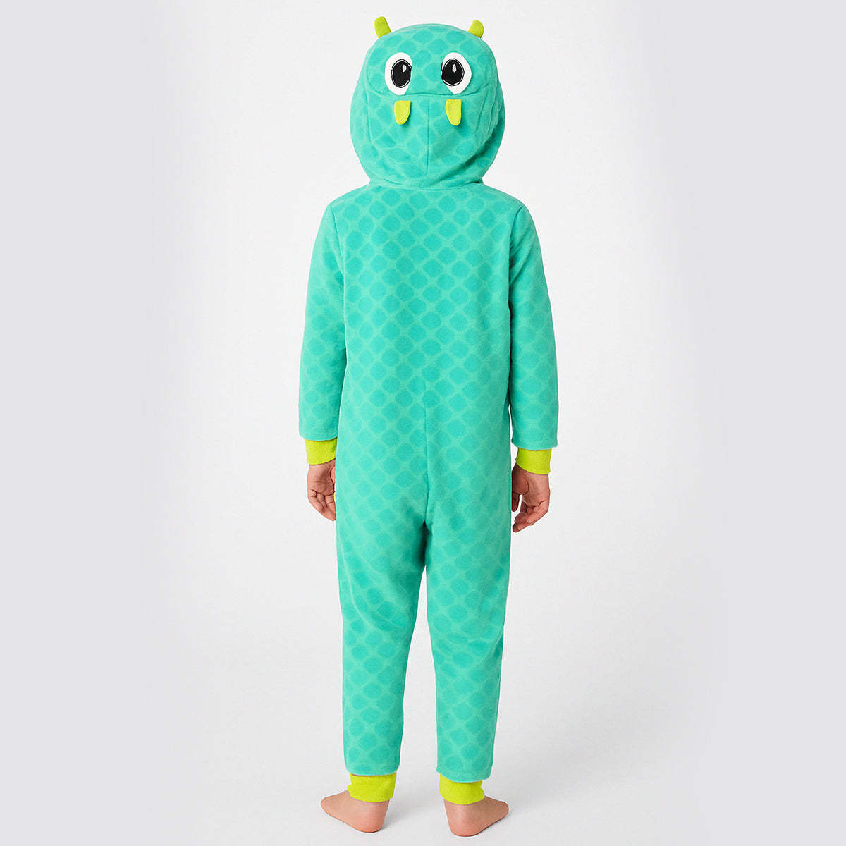 One Piece Printed Microfleece Hooded Union Pajama Suit-Cozy Stroller