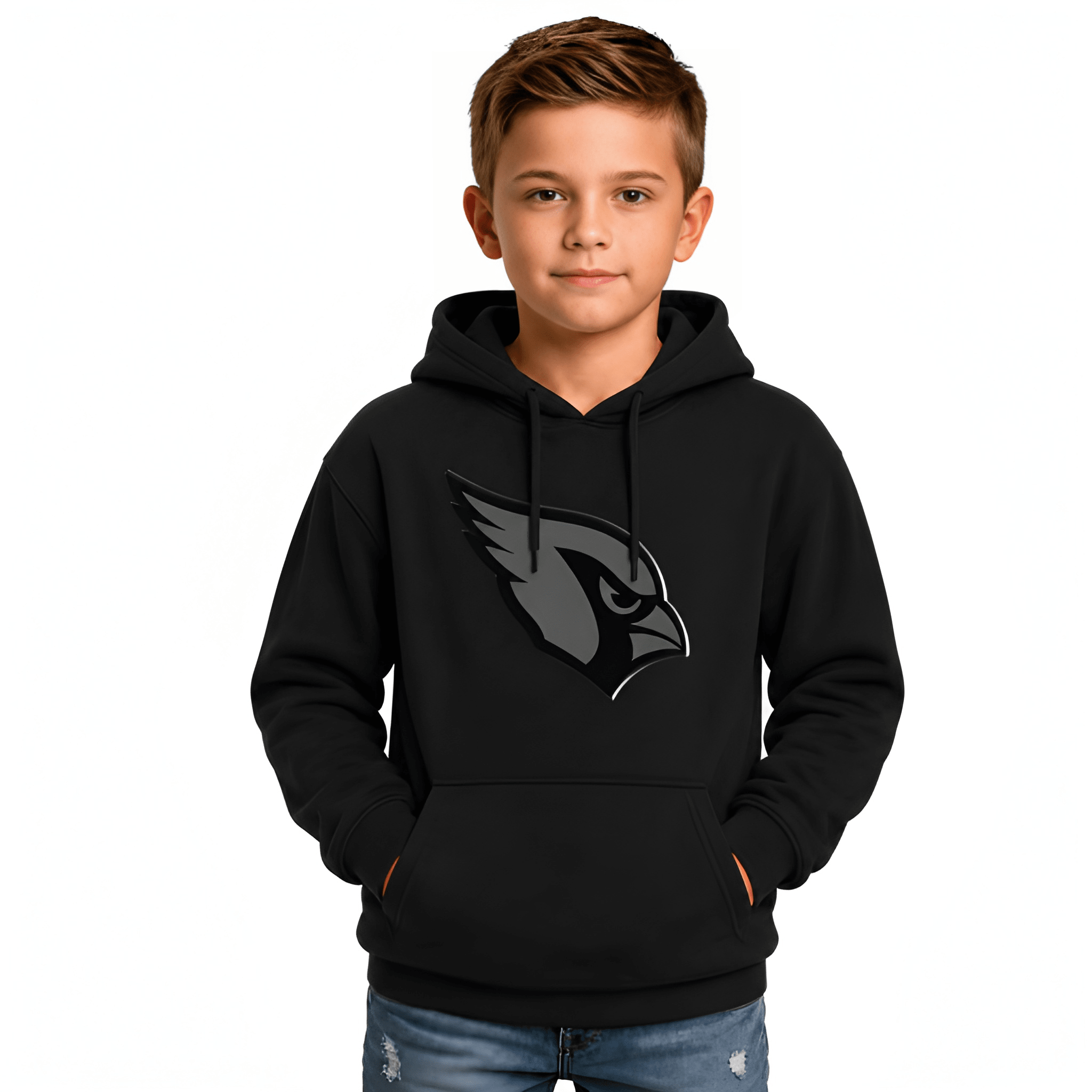 Arizona Cardinals Football Team Themed Hoodie For Kids