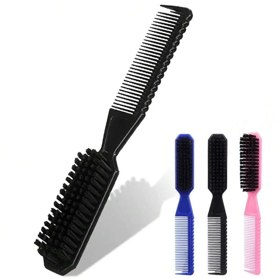 2 In 1 Double Sided Hair Brush And Comb For Babies And Kids