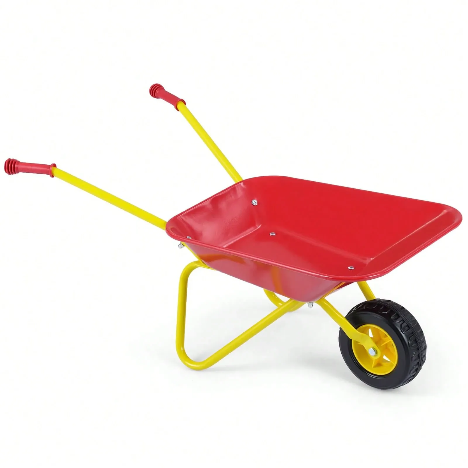Kids Garden Wheelbarrow All Terrain Wheels Indoor Outdoor
