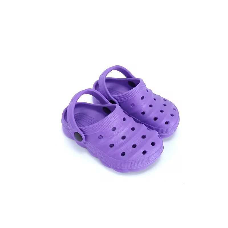 Casual Hollow Design Clogs For Kids Beach And Pool Use