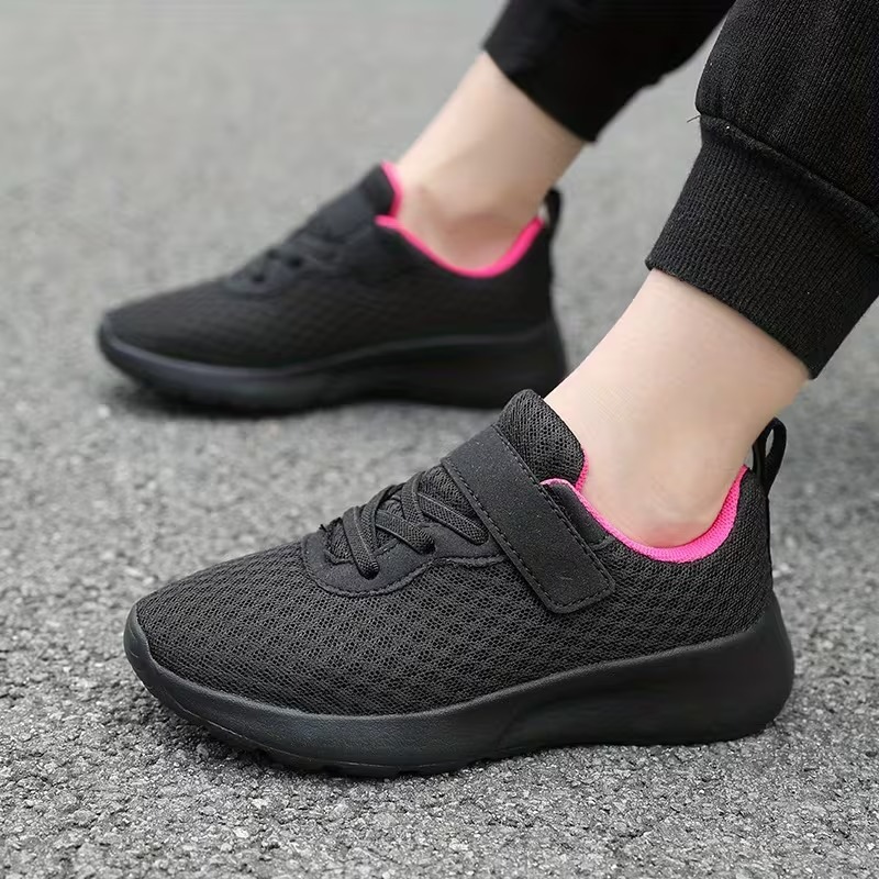 Casual Athletic Mesh Running Shoes With EVA Sole For Girls