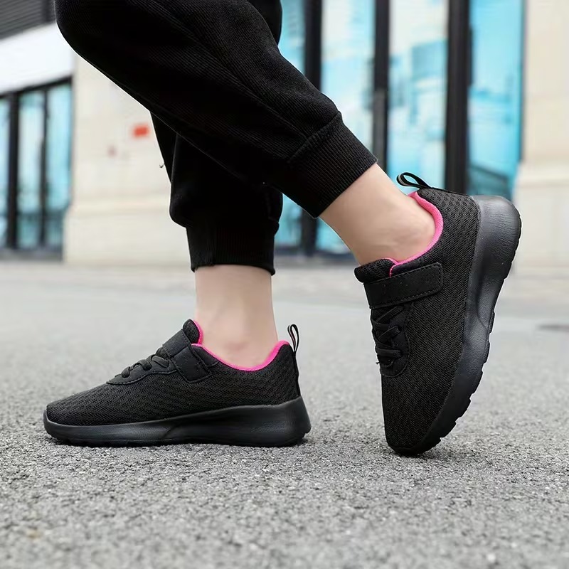 Casual Athletic Mesh Running Shoes With EVA Sole For Girls