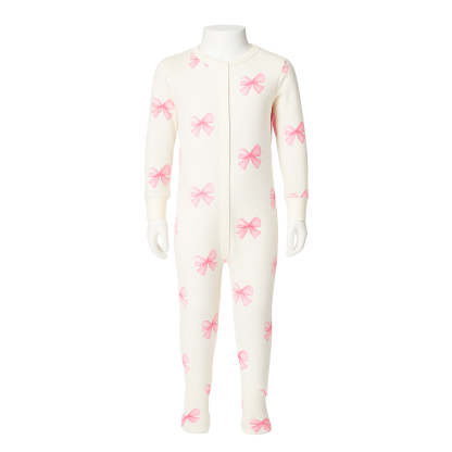 Bunny And Floral Snug Fit Pajama Set For Lounging-Cozy Stroller