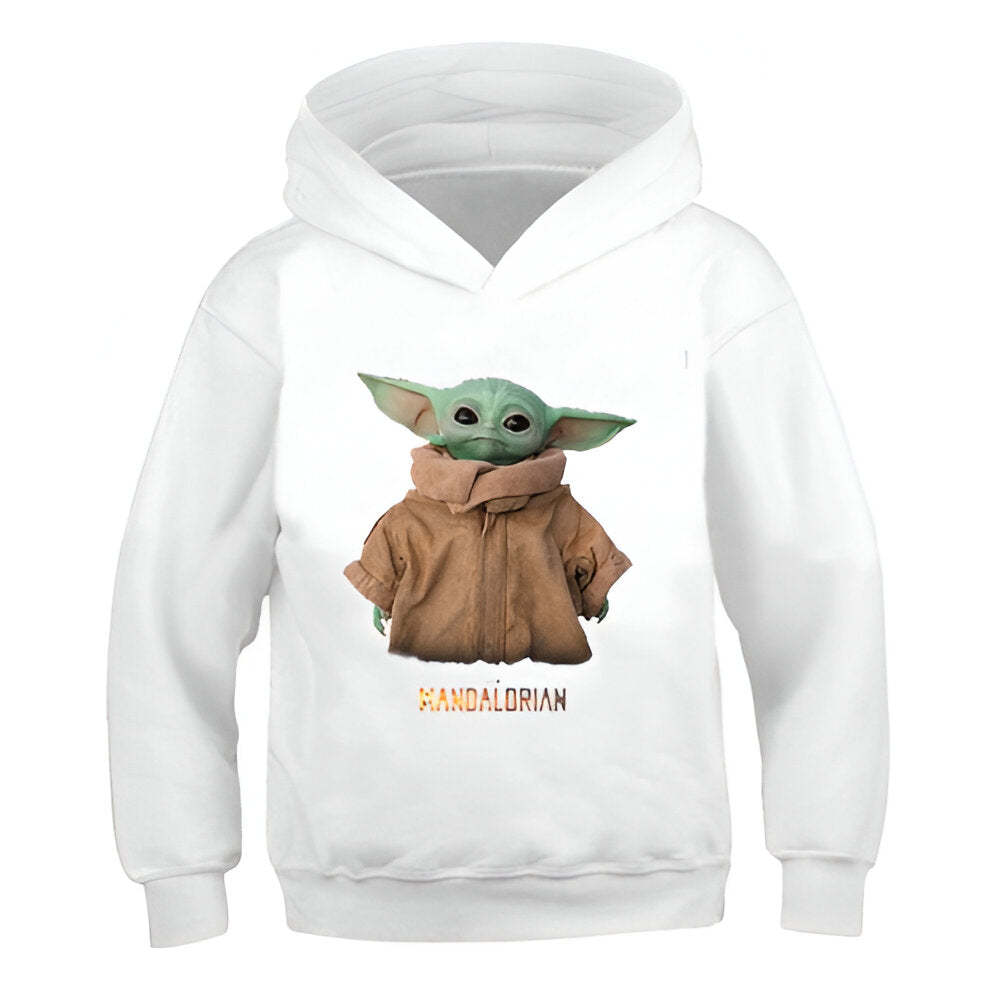 Cartoon Yoda Hoodies-Cozy Stroller