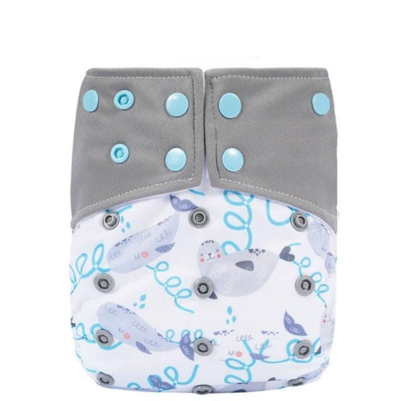 Reusable Double Pocket Diaper-Cozy Stroller