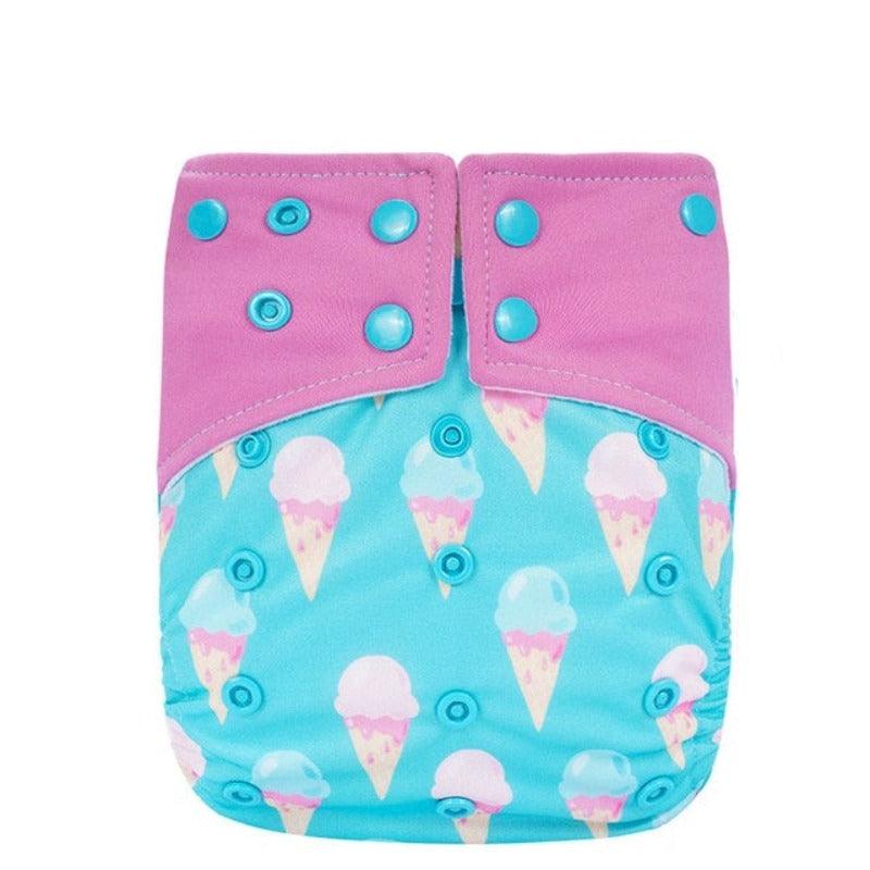 Reusable Double Pocket Diaper-Cozy Stroller